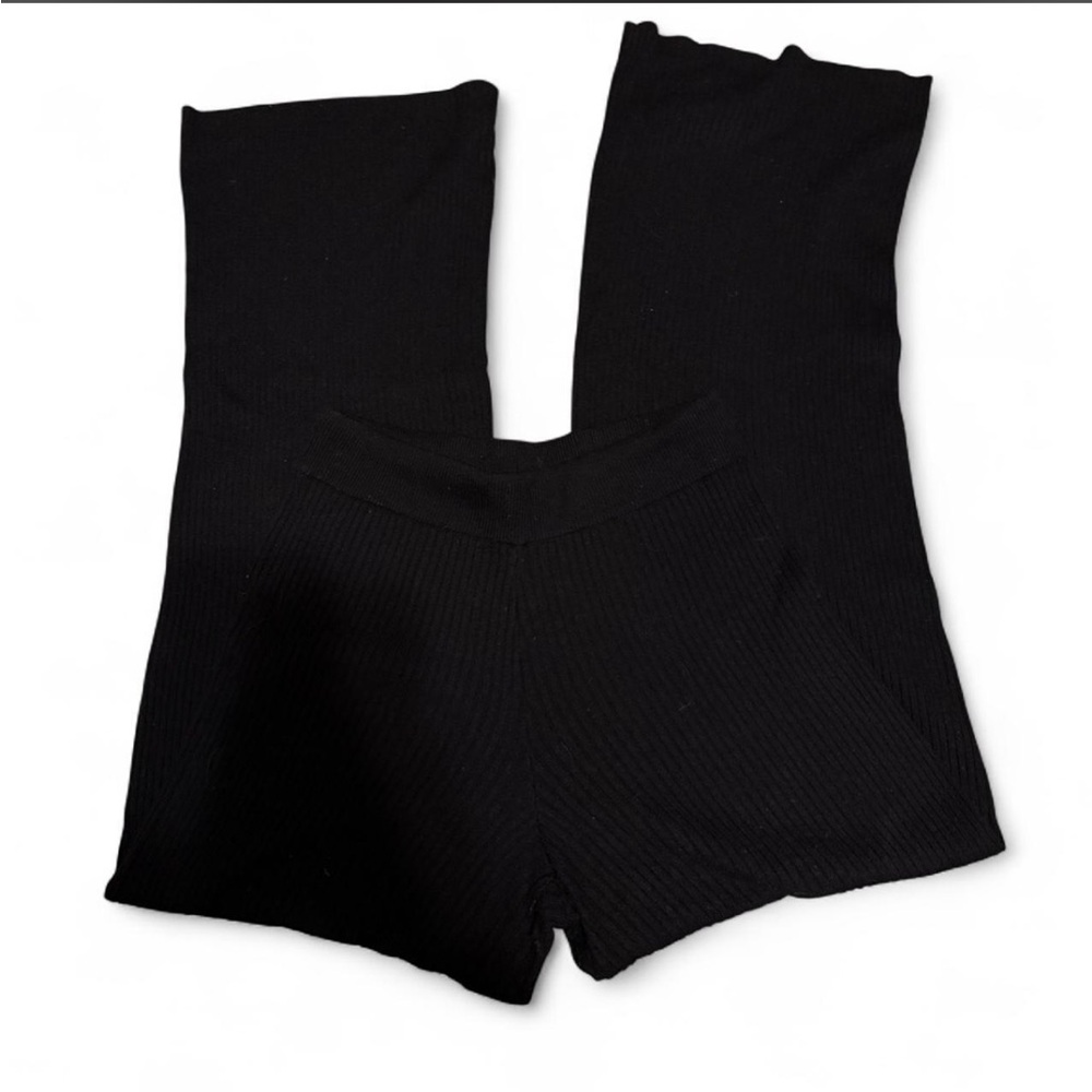 Splendid Black Knit straight leg pants
